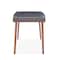 Alaterre Furniture Athens All-Weather Wicker Outdoor 26"H Cocktail Table with Glass Top AWWB04BB - alternate 7